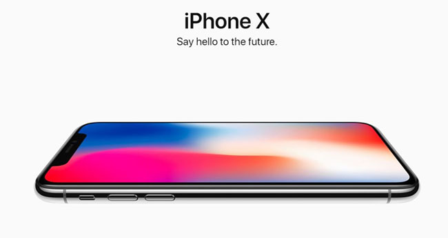 اهلا بالمستقبل ، هاتف iPhone X